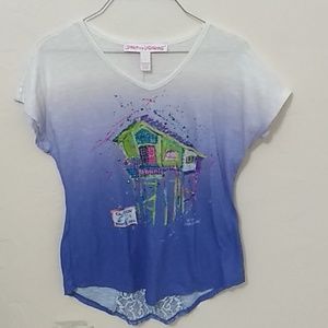 Cute faded purple shirt